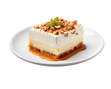 A rich and creamy Turkish Supangle dessert