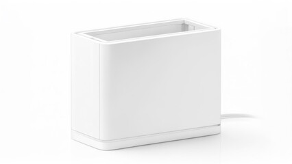 Fototapeta premium White rectangular box