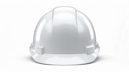 Fototapeta premium White safety helmet