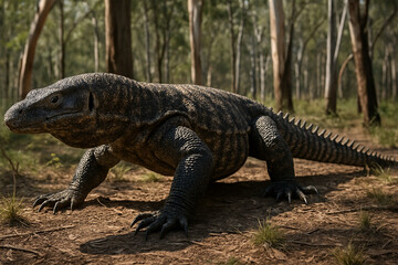 Obraz premium Megalania hd image