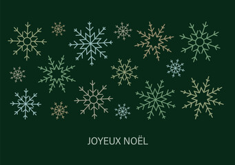 Fototapeta premium Festive french language 