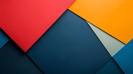 Fototapeta premium block style colorful geometric wallpaper for design high resolution picture