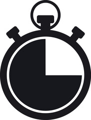 Stopwatch icon time measurement countdown speed