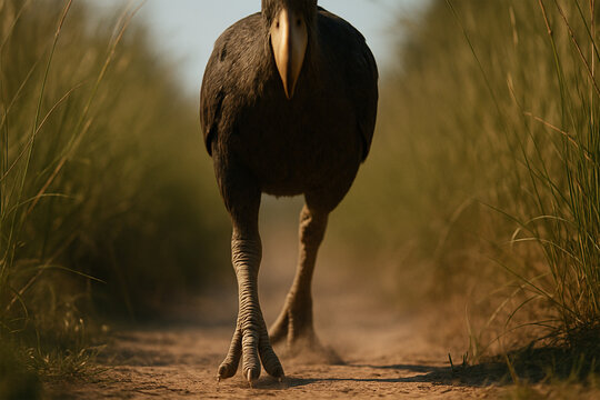 Lower body of Terror Bird