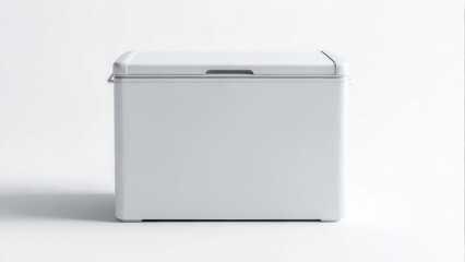 White storage container
