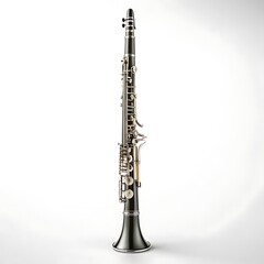 saxophone on white background