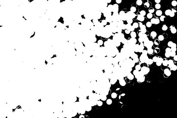 Rustic grunge vector texture with grain and stains. Abstract noise background. Weathered surface.