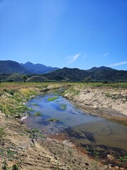 lake in the mountains