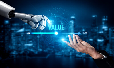 AI-driven calibration to track and optimize key value indicators across performance range Vouch