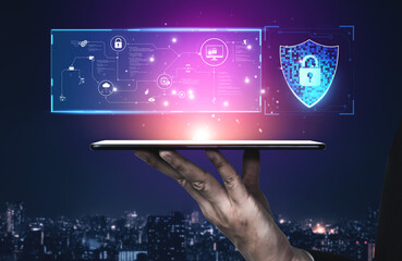 Cyber security protects against breaches, hacks, and network attacks using strong infrastructure...
