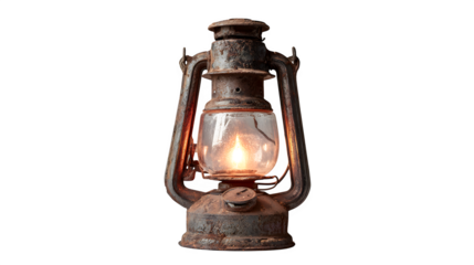 old oil lamp