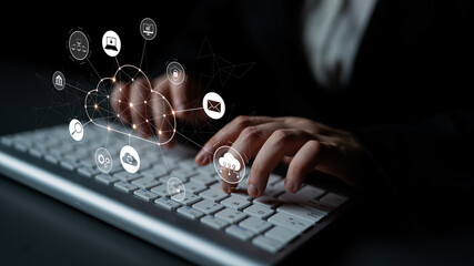 Cloud computing enables cloud, service, and network integration for digital transformation, data...