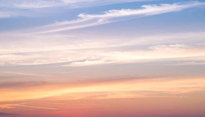 Obraz premium Atmospheric Layers Depicted As Subtle Horizontal Gradients