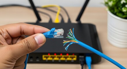 Troubleshooting broken ethernet cable connection repair guide for network connectivity issues