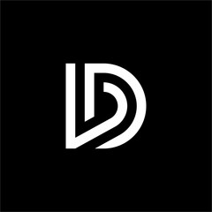 A modern and elegant interlocking BD or DB logo. The sleek, stylized letters create a dynamic and professional aesthetic, perfect for a brand focused on innovation and sophistication.