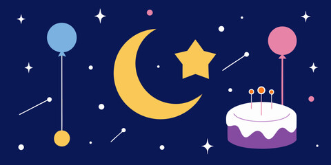 celestial birthday zodiac symbols moonlight