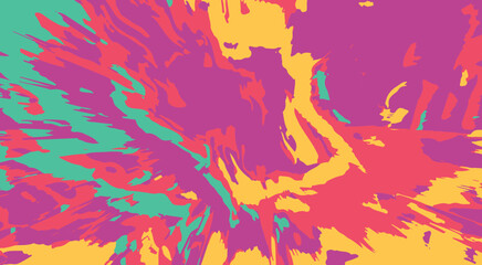 Abstract vibrant colorful geometric shapes background