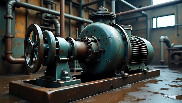 Industrial water pump system maintenance and repair services for factory equipment solutions near me