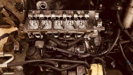 mechanic service old car