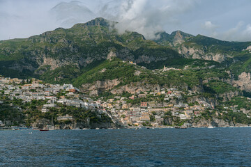 Fototapeta premium view of the bay in Italy