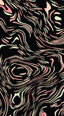 Abstract colorful topographic pattern background
