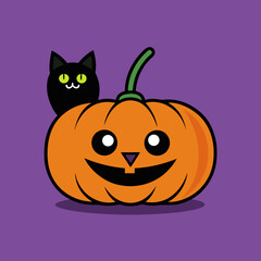 halloween pumpkin vector