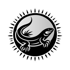 vector image of a Skink