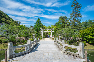 吉香神社 一の鳥居　山口県岩国市