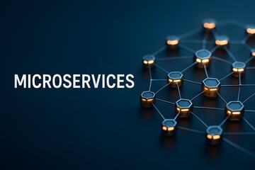 Interconnected Glowing Pods for Microservices and Distributed Systems Architecture