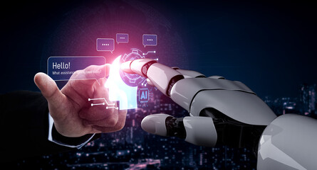 AI chatbot assists users with real-time conversations, providing automated answers, processing natural language, and delivering personalized support efficiently. Vouch