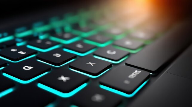 A close up of a keyboard with the letters G, X, and C on it