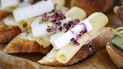 ham and cheese sandwich
