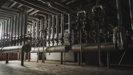 industrial pipes and valves