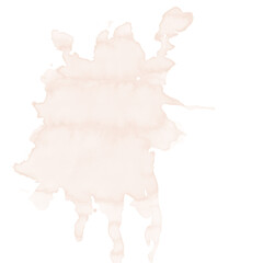 Watercolor wash, hand painted dusty rose texture with soft edges for abstract artistic design neutral decoration and modern creative background projects

