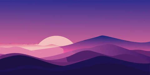 Soft violet and pastel pink gradient background with flowing whimsical wavy lines perfect for banners and advertisements