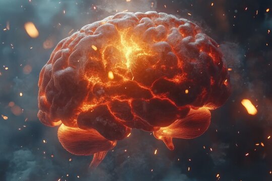 fire human brain 