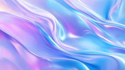 Obraz premium Soft flowing silk fabric in pastel colors with a dreamy background