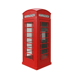 Red telephone box , Vintage Call Center, telephone Box Isolated, PNG 