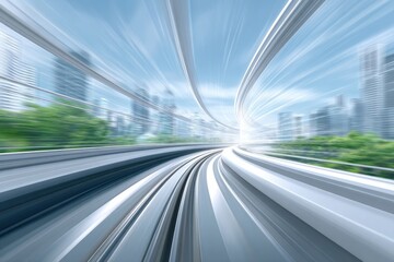 fast moving fast moving train