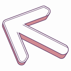 Obraz premium vector arrow icon