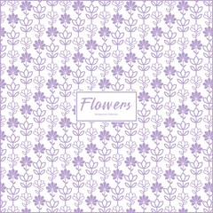 set of vector floral frames