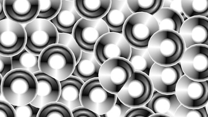 Abstract background with black and white shapes.Backdrop in UHD format 3840 x 2160.Wallpaper 4k.