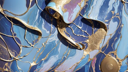 abstract blue background