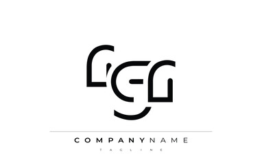 RGR abstract letter design. Modern Business Logo Design With Abstract Typography and Contemporary Style