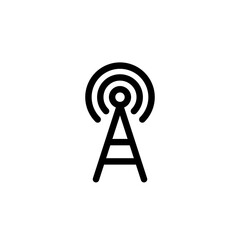 Antenna icon vector. Network icon. Connection icon.
