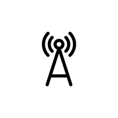 Antenna icon vector. Network icon. Connection icon.