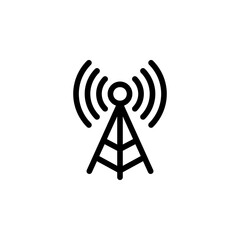 Antenna icon vector. Network icon. Connection icon.
