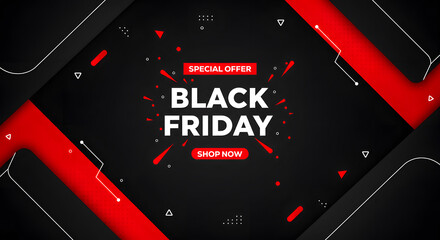 Black friday special offer promotion