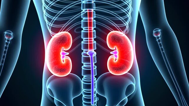 Kidney cancer, tumor growth, cancer symptoms. Medical diagnosis. Tumors impact kidney function. Symptoms prompt early detection. Diagnosis enhances treatment success.