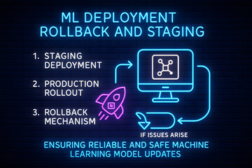 Machine Learning Model Deployment and Rollback Process for MLOps